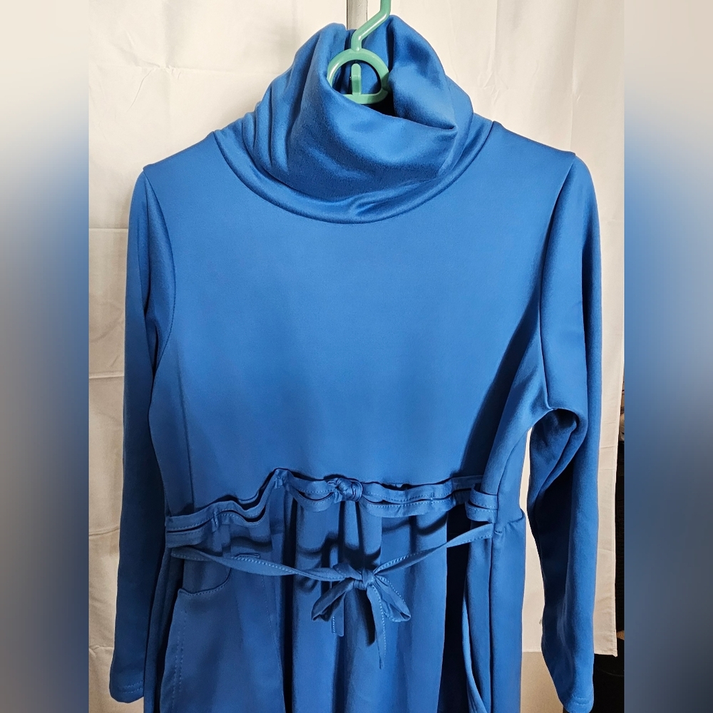 BLUE DRESS M/L - Picture 3 of 5
